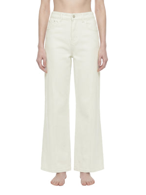 Women's High-Waisted Flared Leg Jeans – Stretch Denim Bootcut Jeans