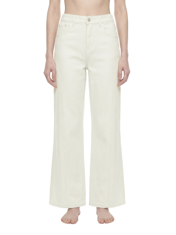 Women's High-Waisted Flared Leg Jeans – Stretch Denim Bootcut Jeans