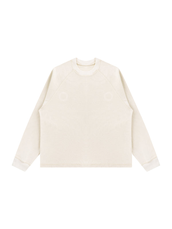 Unisex Vintage Wash Boxy Waffle T-Shirt – Oversized Textured Streetwear Tee