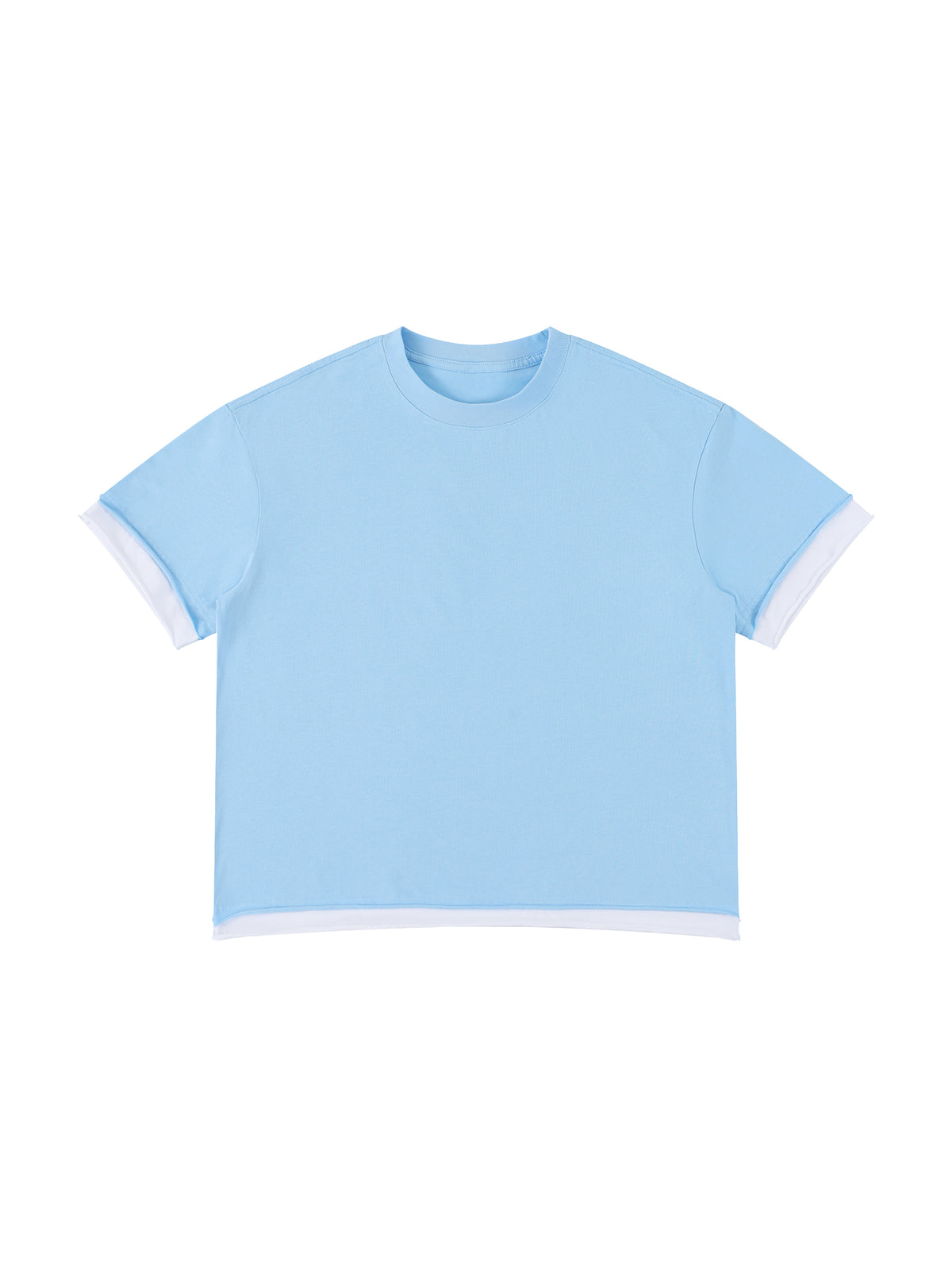 Unisex Boxy Color Block T-Shirt – Oversized Premium Streetwear Tee
