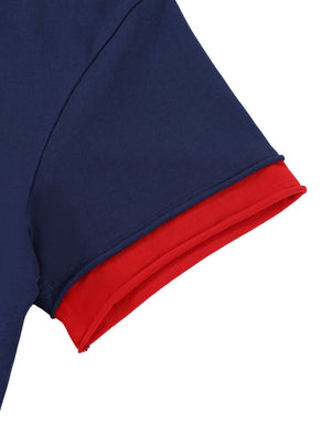 Unisex Boxy Color Block T-Shirt – Oversized Premium Streetwear Tee