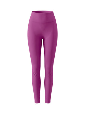 Women's Solid High-Rise Leggings – Sculpting Performance Activewear Pants
