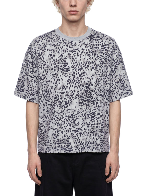 Unisex Leopard Print Boxy T-Shirt – Oversized Premium Streetwear Tee