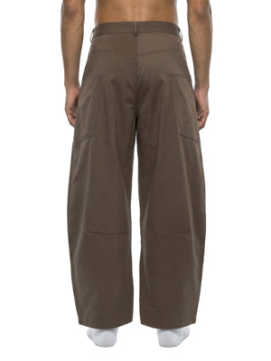 Men's Barrel Leg Pants – Relaxed Fit Premium Casual Trousers