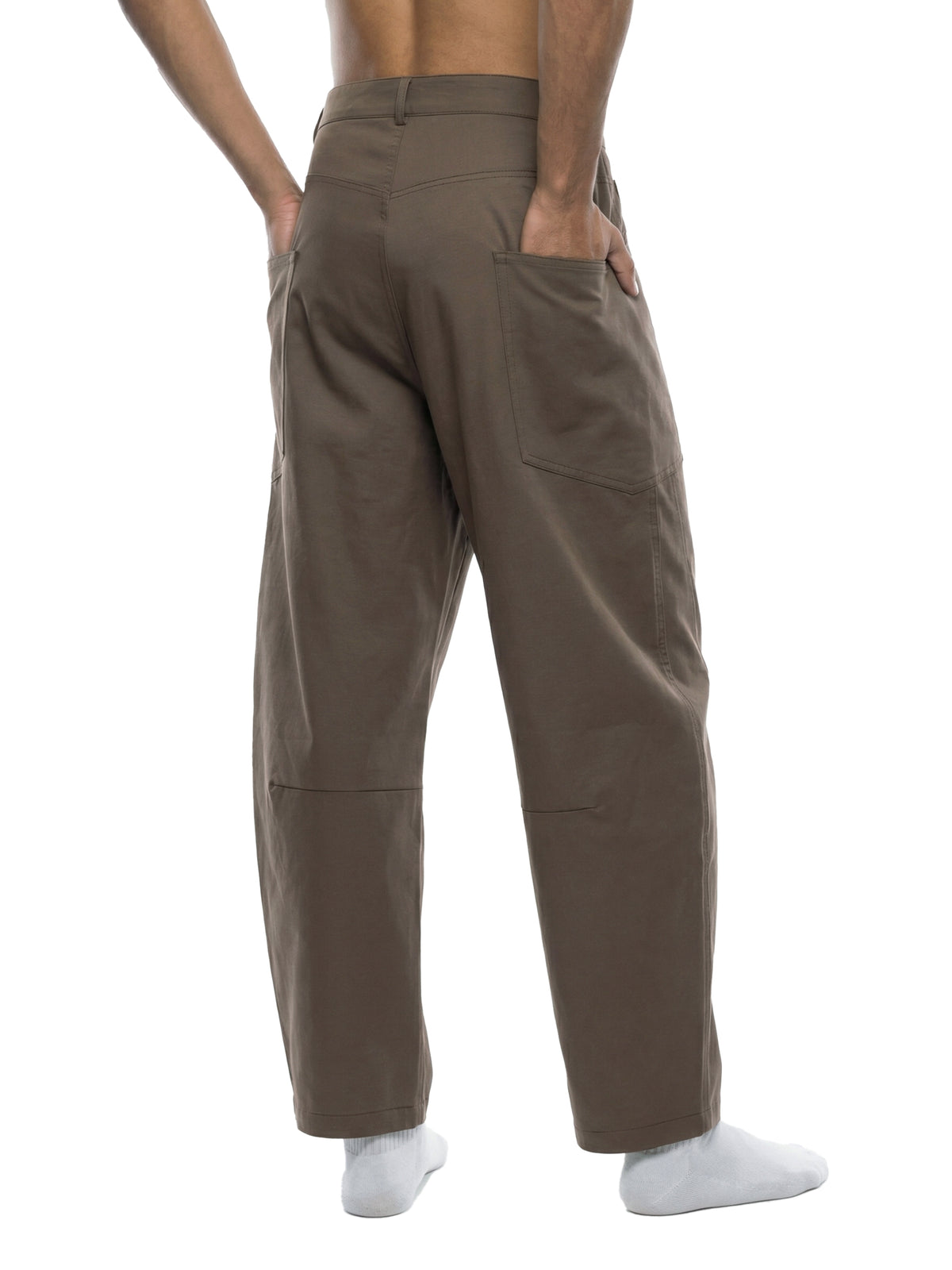 Men's Barrel Leg Pants – Relaxed Fit Premium Casual Trousers