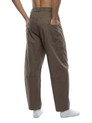 Men's Barrel Leg Pants – Relaxed Fit Premium Casual Trousers