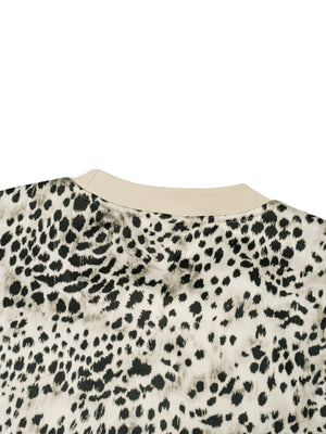 Unisex Leopard Print Boxy T-Shirt – Oversized Premium Streetwear Tee