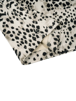 Unisex Leopard Print Boxy T-Shirt – Oversized Premium Streetwear Tee