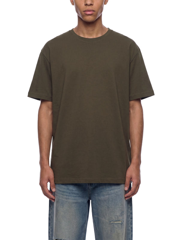 Men's Solid Color Regular Fit T-Shirt – Premium Everyday Cotton Crew Neck Tee