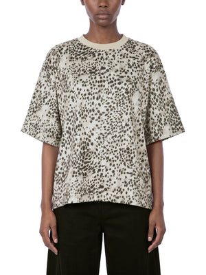 Unisex Leopard Print Boxy T-Shirt – Oversized Premium Streetwear Tee