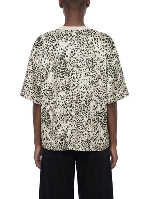 Unisex Leopard Print Boxy T-Shirt – Oversized Premium Streetwear Tee