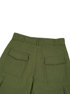 Unisex Woven Cargo Shorts – Relaxed Fit Utility Streetwear Shorts