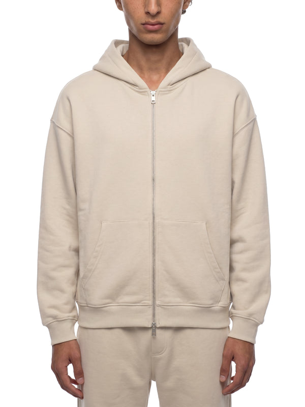 Unisex Loose Fit Full-Zip Hoodie – Premium Casual Streetwear Sweatshirt