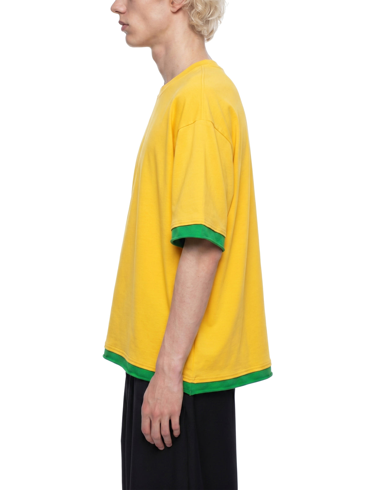 Unisex Boxy Color Block T-Shirt – Oversized Premium Streetwear Tee