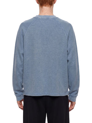 Unisex Vintage Wash Boxy Waffle T-Shirt – Oversized Textured Streetwear Tee