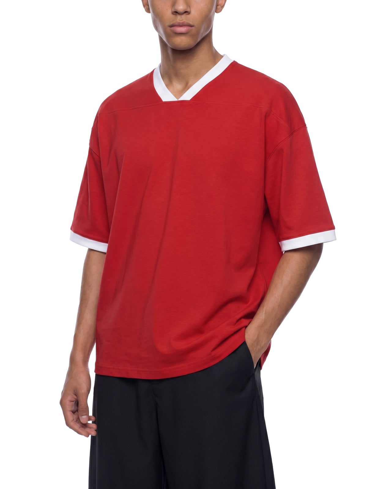 Unisex Color Block Boxy T-Shirt – Oversized Premium Streetwear Tee