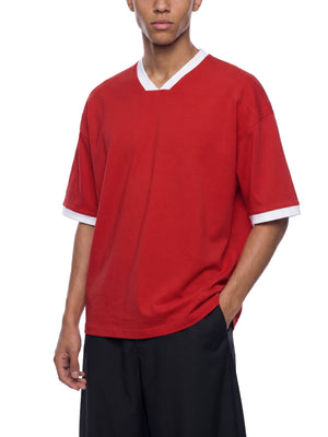 Unisex Color Block Boxy T-Shirt – Oversized Premium Streetwear Tee