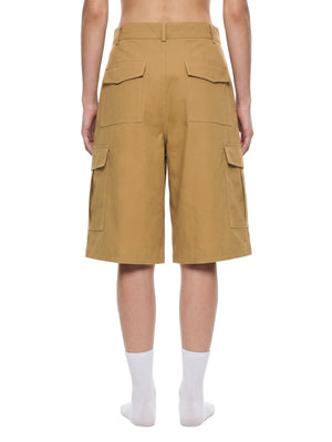 Unisex Woven Cargo Shorts – Relaxed Fit Utility Streetwear Shorts