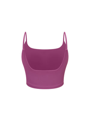 Women's Solid Color Sports Bra – Medium Support Activewear Bra