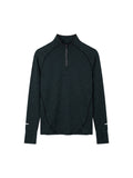 Men's Quarter-Zip Raglan Training T-Shirt – Lightweight Performance Athletic Top