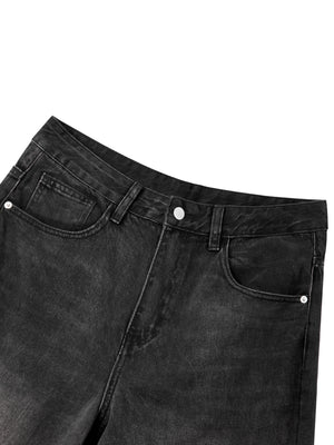 Men's Sunfade Vintage Wash Barrel Leg Jeans – Relaxed Fit Premium Denim Pants