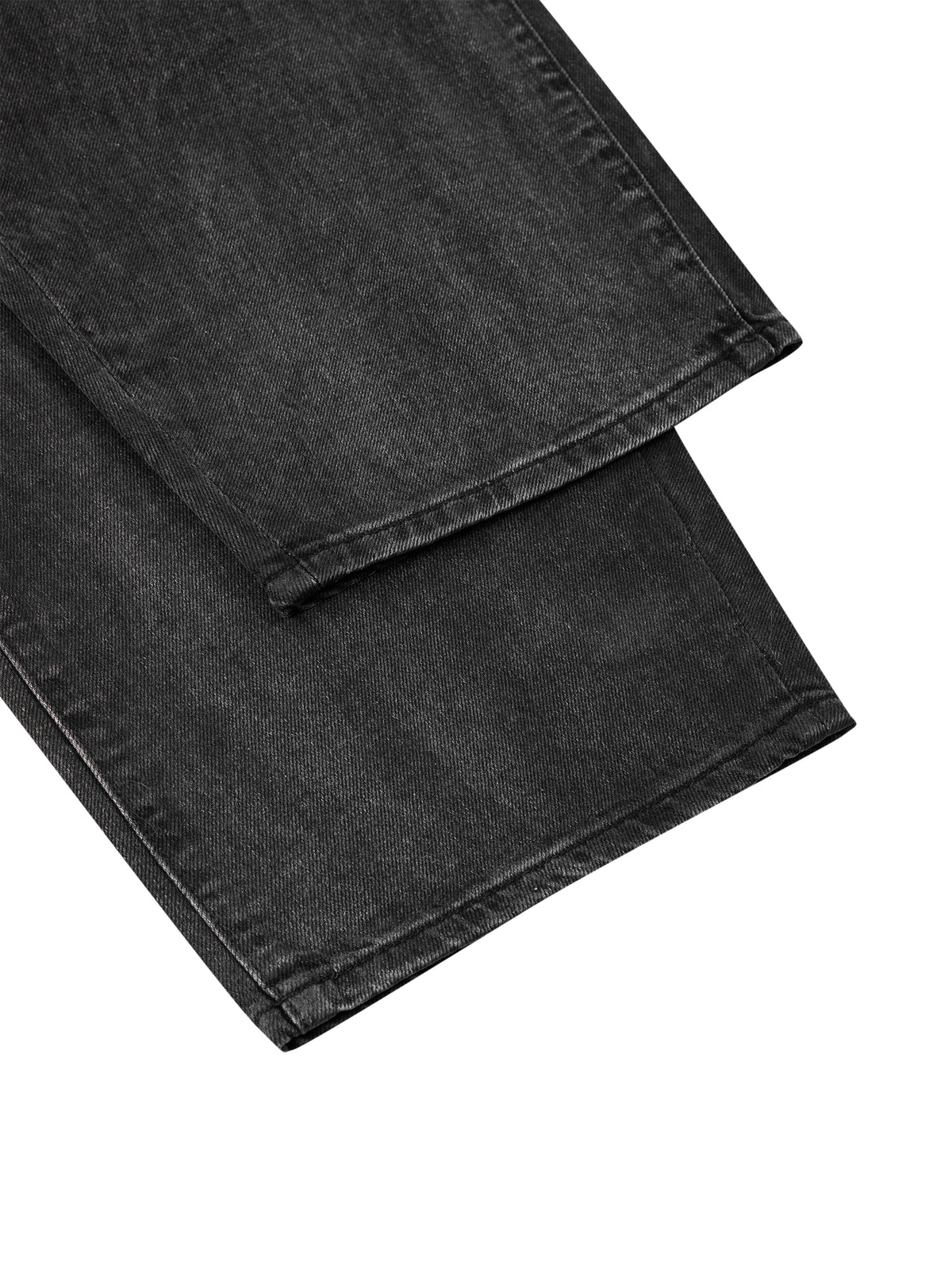 Men's Sunfade Vintage Wash Barrel Leg Jeans – Relaxed Fit Premium Denim Pants
