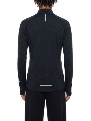 Men's Quarter-Zip Raglan Training T-Shirt – Lightweight Performance Athletic Top