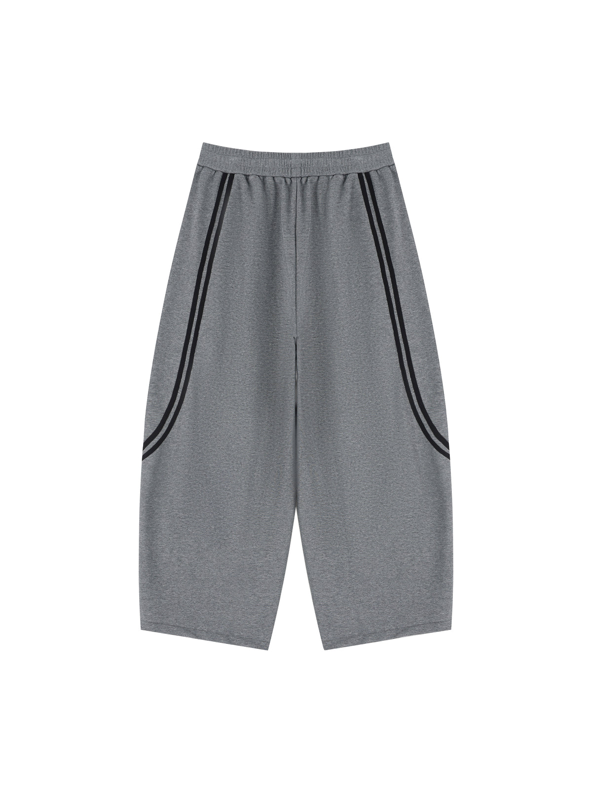 Unisex Wide Leg Piping Sweatpants – Oversized Relaxed Fit Streetwear Joggers