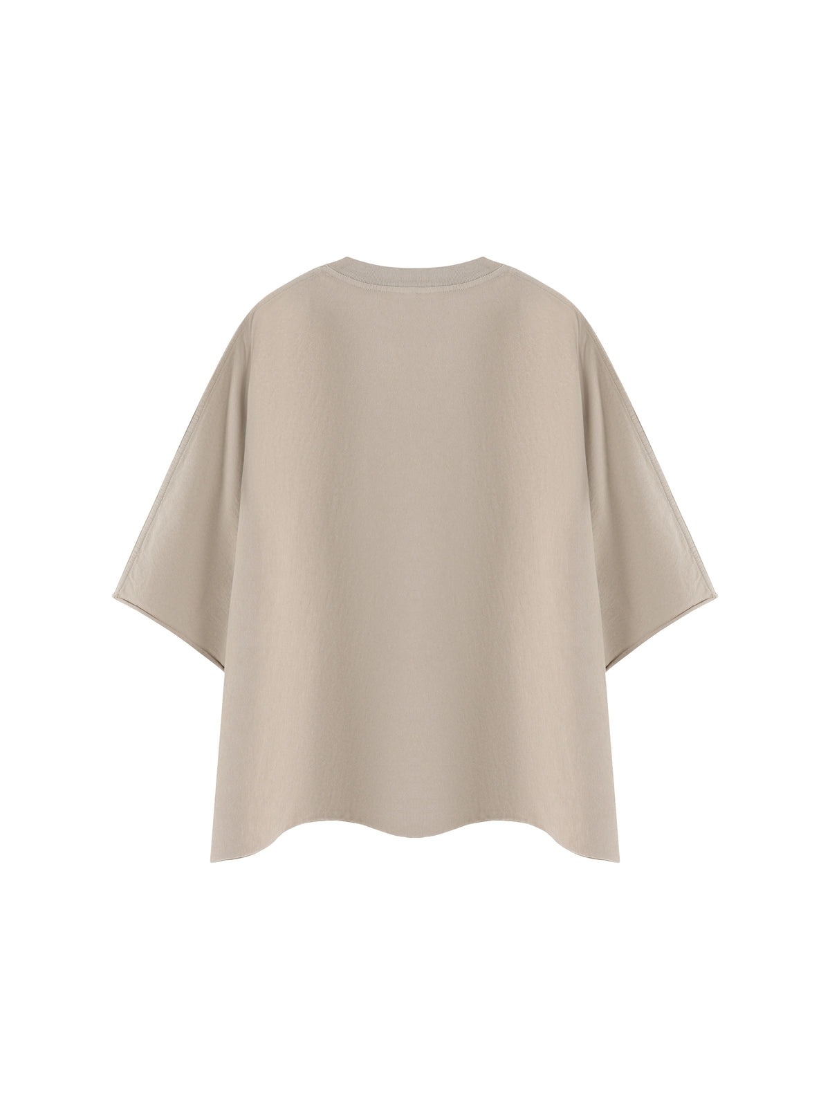 Unisex Heavyweight Boxy Raw Edge T-Shirt – Premium Oversized Streetwear Tee