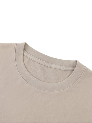 Unisex Heavyweight Boxy Raw Edge T-Shirt – Premium Oversized Streetwear Tee