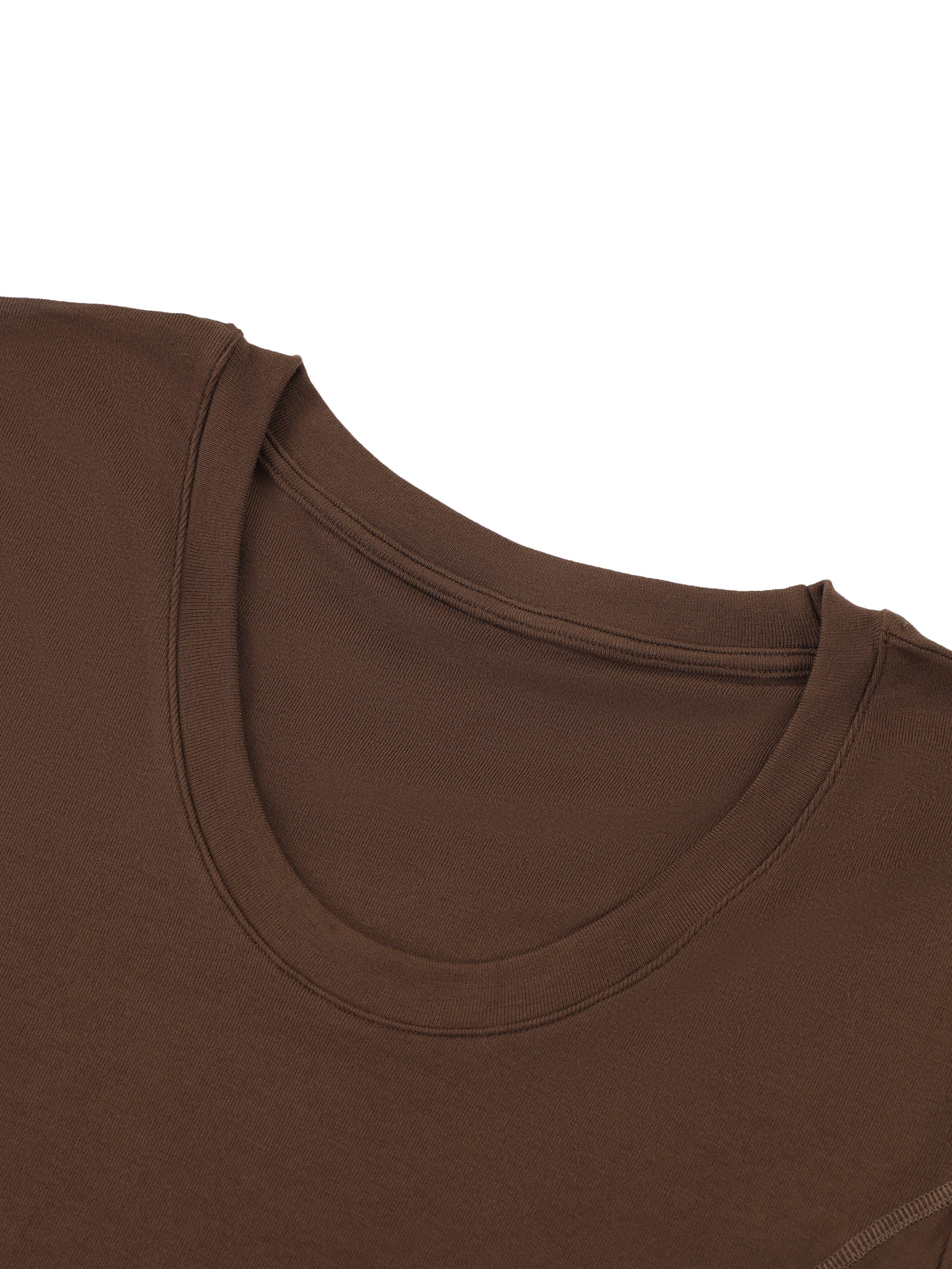 Women's Paneled Crop T-Shirt – Slim Fit Casual Streetwear Tee