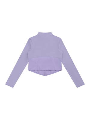 Women's Slim Fit Full-Zip Performance Jacket – Activewear Yoga Jacket