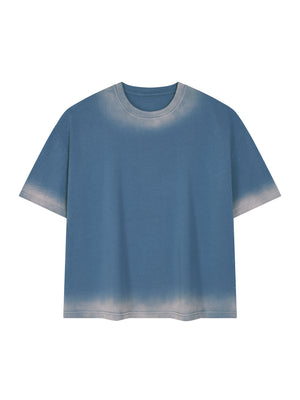 Unisex Boxy Sunfade Vintage Wash T-Shirt – Oversized Premium Streetwear Tee