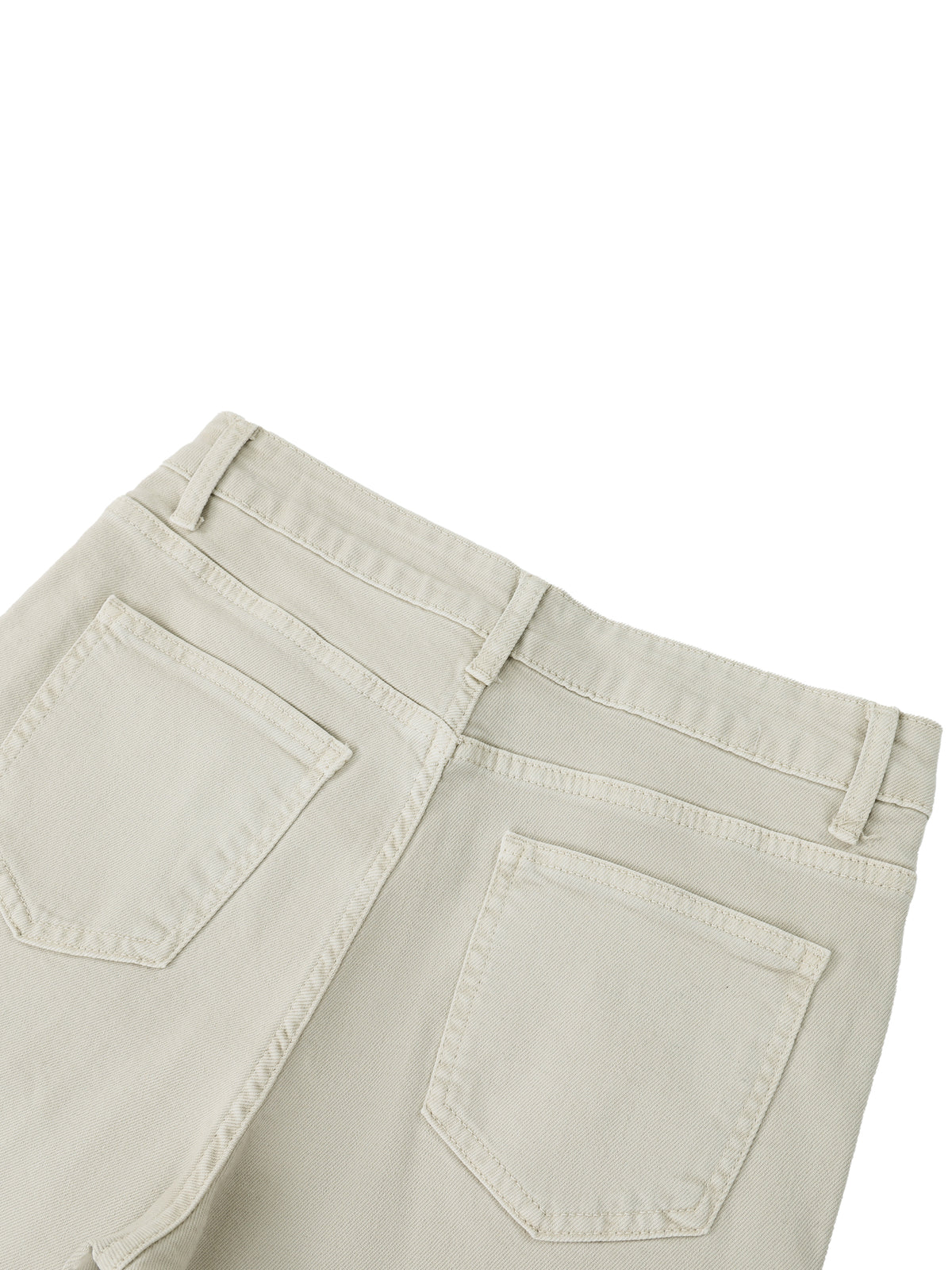 Women's Vintage Wash Flared Leg Jeans – High-Waisted Stretch Denim Pants