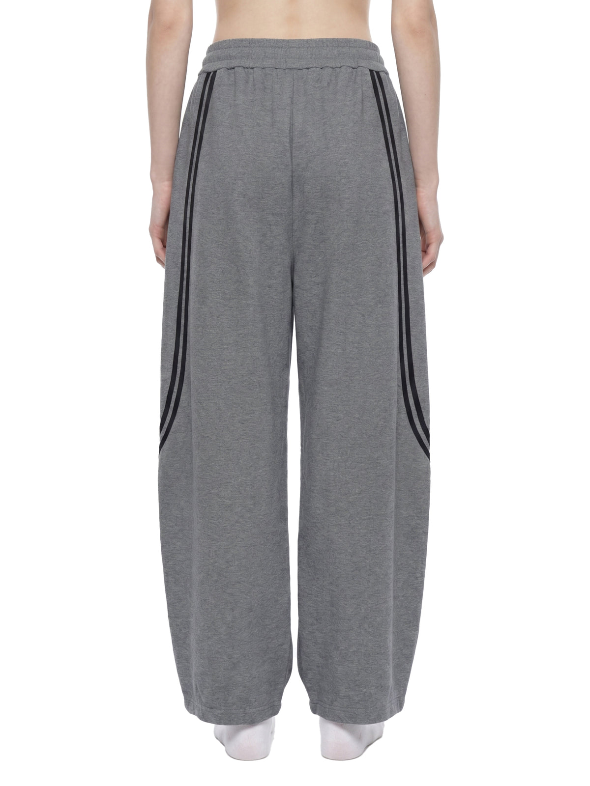 Unisex Wide Leg Piping Sweatpants – Oversized Relaxed Fit Streetwear Joggers