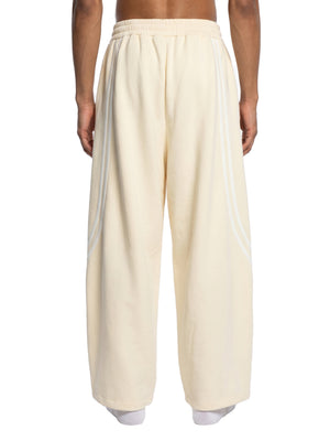 Unisex Wide Leg Piping Sweatpants – Oversized Relaxed Fit Streetwear Joggers