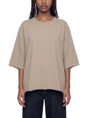 Unisex Heavyweight Boxy Raw Edge T-Shirt – Premium Oversized Streetwear Tee