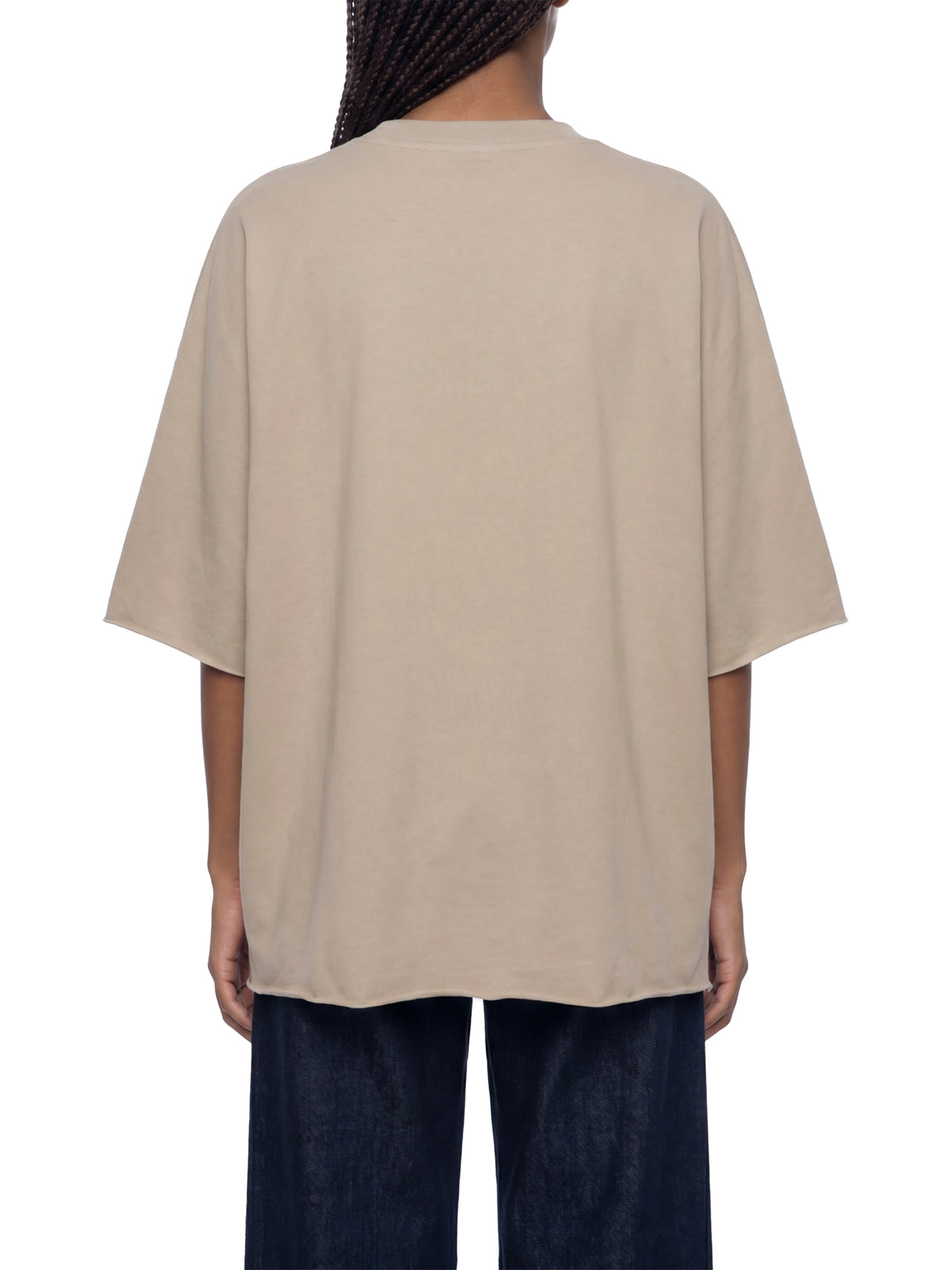 Unisex Heavyweight Boxy Raw Edge T-Shirt – Premium Oversized Streetwear Tee