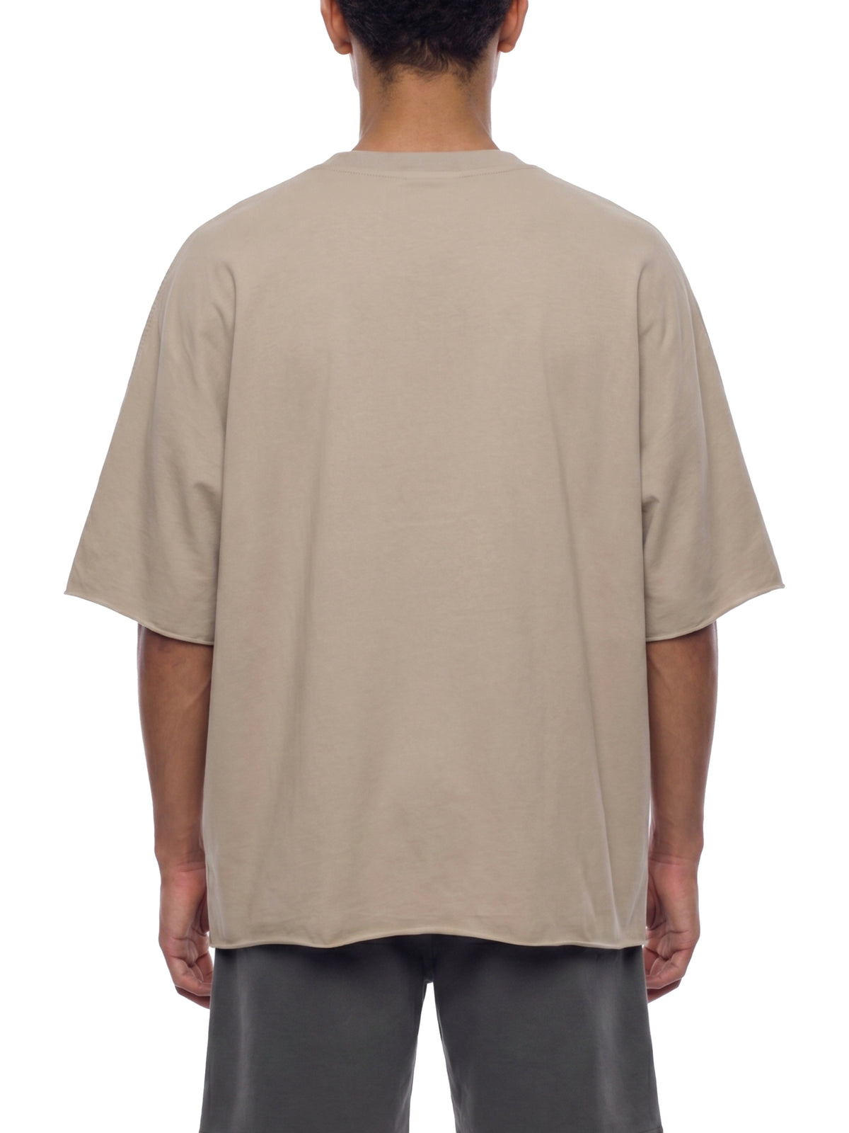 Unisex Heavyweight Boxy Raw Edge T-Shirt – Premium Oversized Streetwear Tee