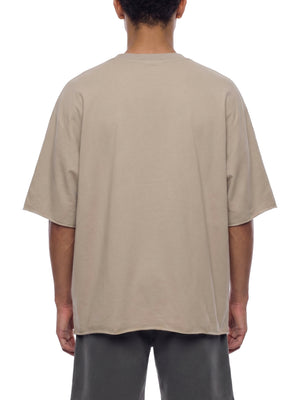 Unisex Heavyweight Boxy Raw Edge T-Shirt – Premium Oversized Streetwear Tee