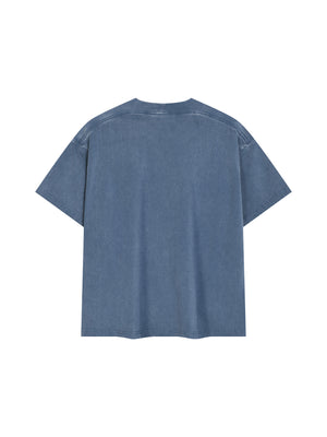 Unisex Vintage Wash Boxy T-Shirt – Oversized Premium Streetwear Tee