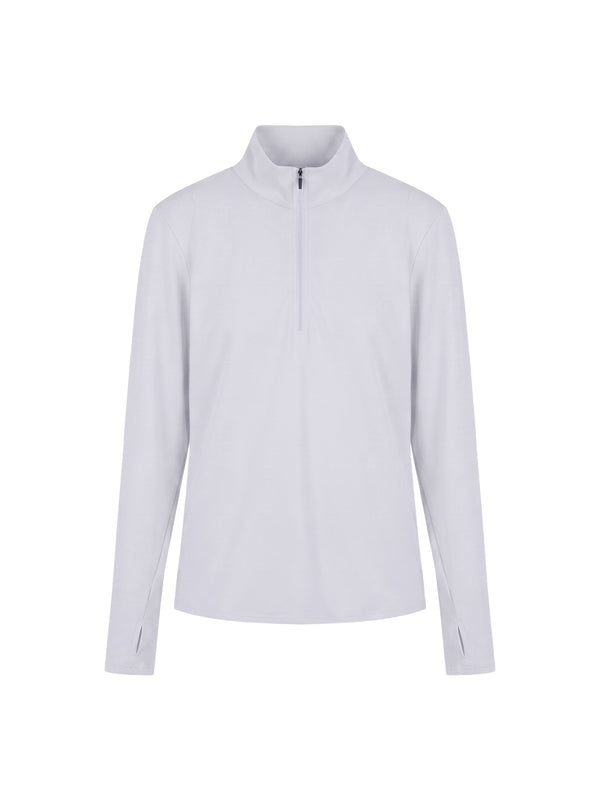 Women's Quarter Zip Yoga Pullover – Performance Activewear Top