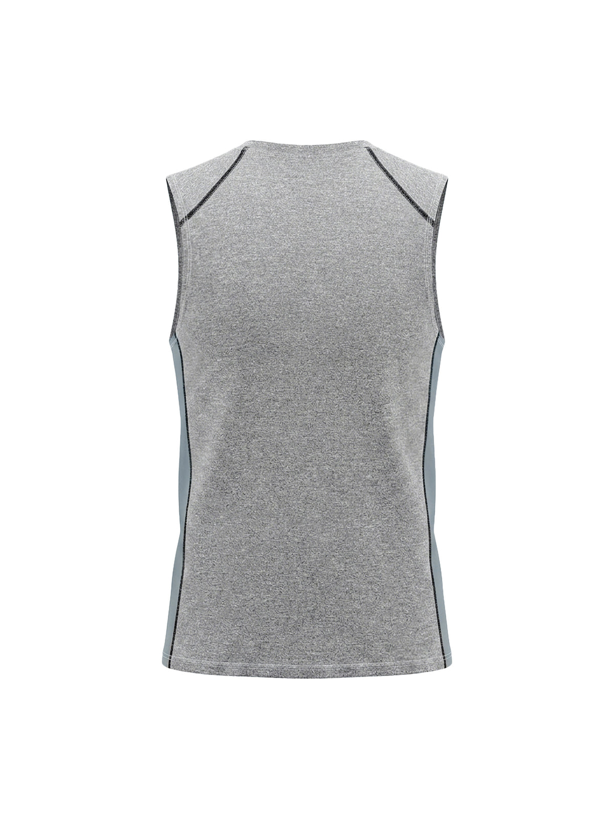 Men's Slim Fit Topstitch Tank Top – Premium Athletic Sleeveless Shirt