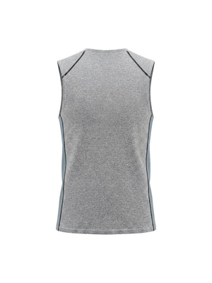 Men's Slim Fit Topstitch Tank Top – Premium Athletic Sleeveless Shirt