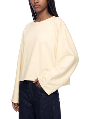 Women's Boxy Batwing Sleeve T-Shirt – Oversized Casual Streetwear Tee