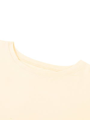 Women's Boxy Batwing Sleeve T-Shirt – Oversized Casual Streetwear Tee