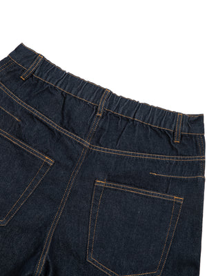 Men's Vintage Wash Barrel Leg Jeans – Relaxed Fit Premium Denim