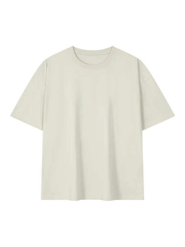 Men's Quick-Dry Drop Shoulder Performance T-Shirt – Oversized Athletic Tee