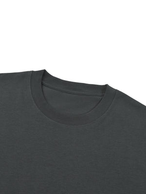 Men's Quick-Dry Drop Shoulder Performance T-Shirt – Oversized Athletic Tee