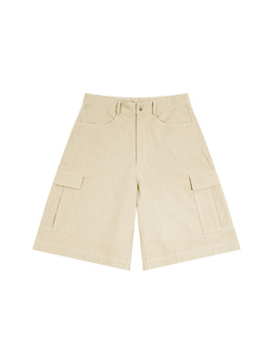 Unisex Woven Cargo Shorts – Relaxed Fit Utility Streetwear Shorts